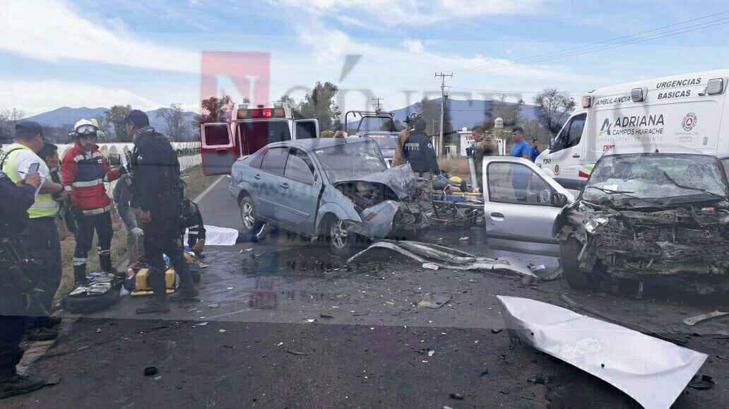 Dos adultos y una menor sin vida en trágico accidente Nsíntesis