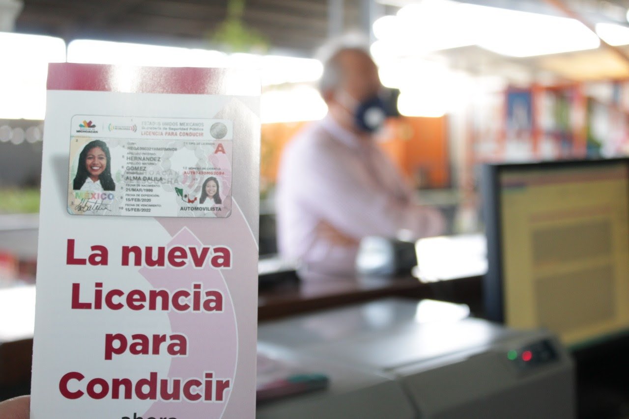 nueva licencia michoacan