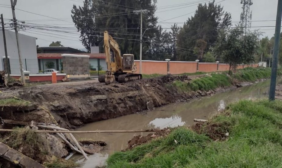 Dragan río en previsión a temporada de lluvias en Morlia