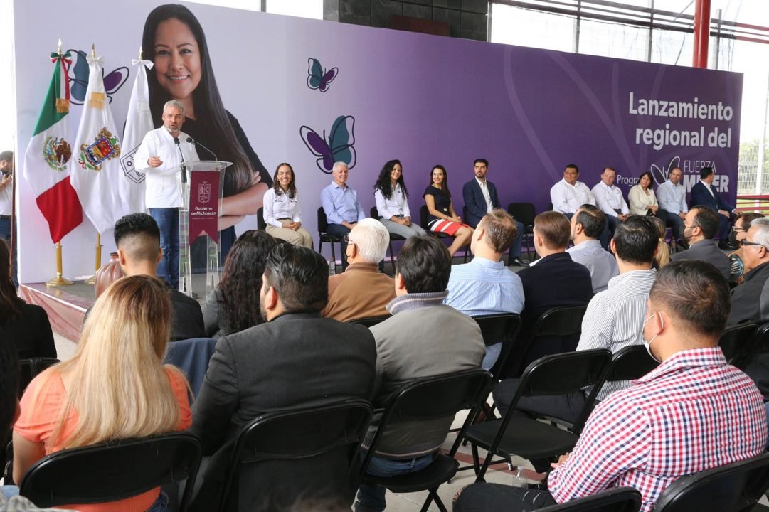 Fuerza Mujer, con presencia en 37 municipios y una bolsa de hasta mil 34 mdp