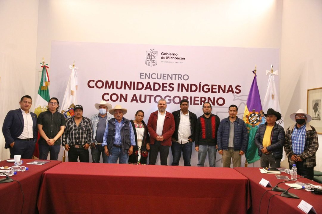 Todas las comunidades con autogobierno, cuentan y contarán con el apoyo del Gobierno: Bedolla
