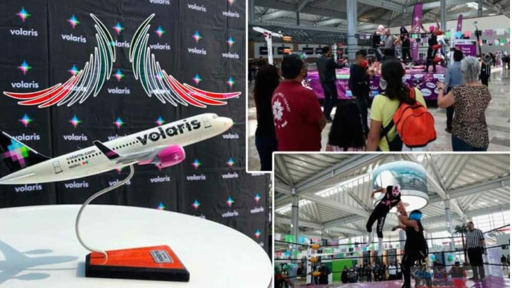 El aerotianguis más caro del mundo La grilla en rosa