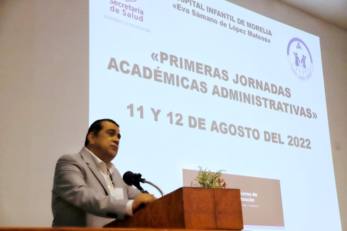 Realiza Hospital Infantil de Morelia Primeras Jornadas Académicas Administrativas