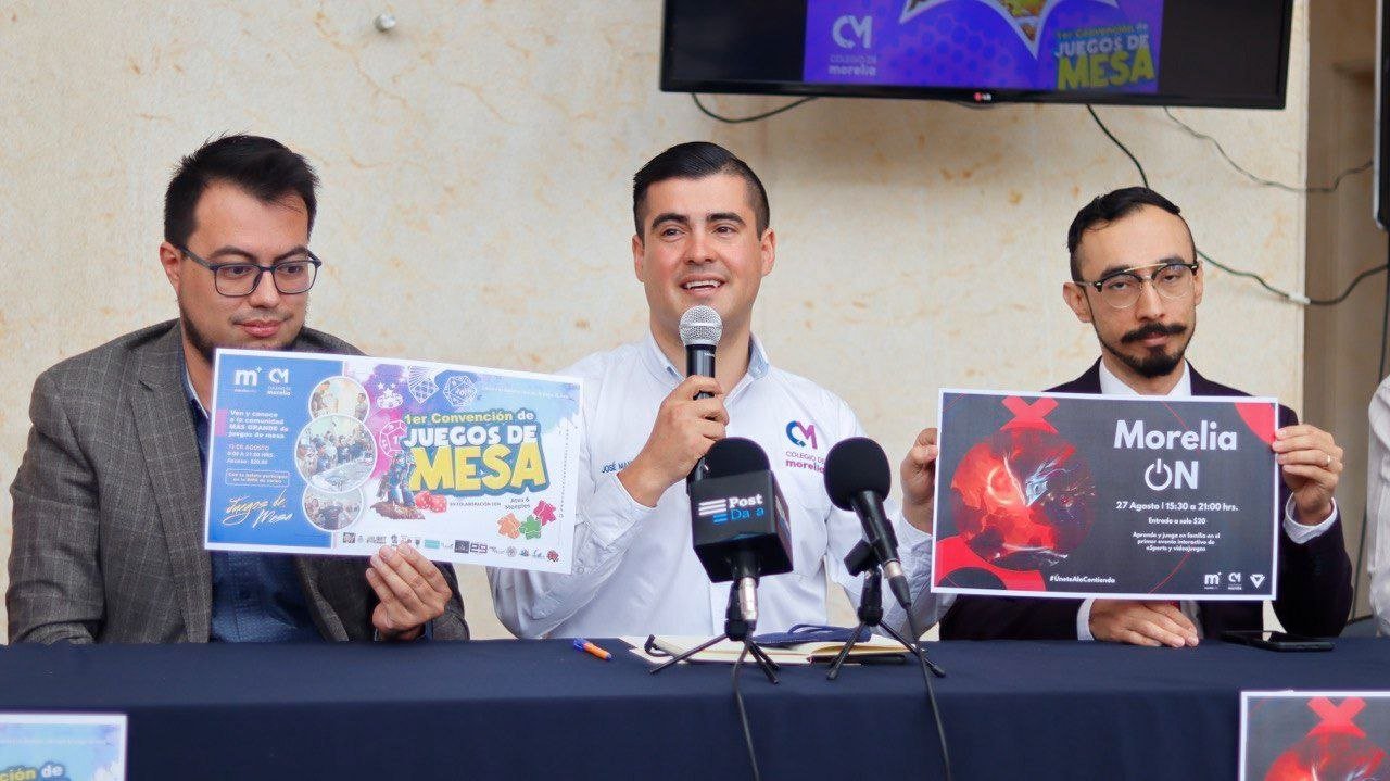 Colegio de Morelia recibe a la 1ra. Convención de Juegos de Mesa y encuentro Morelia ON