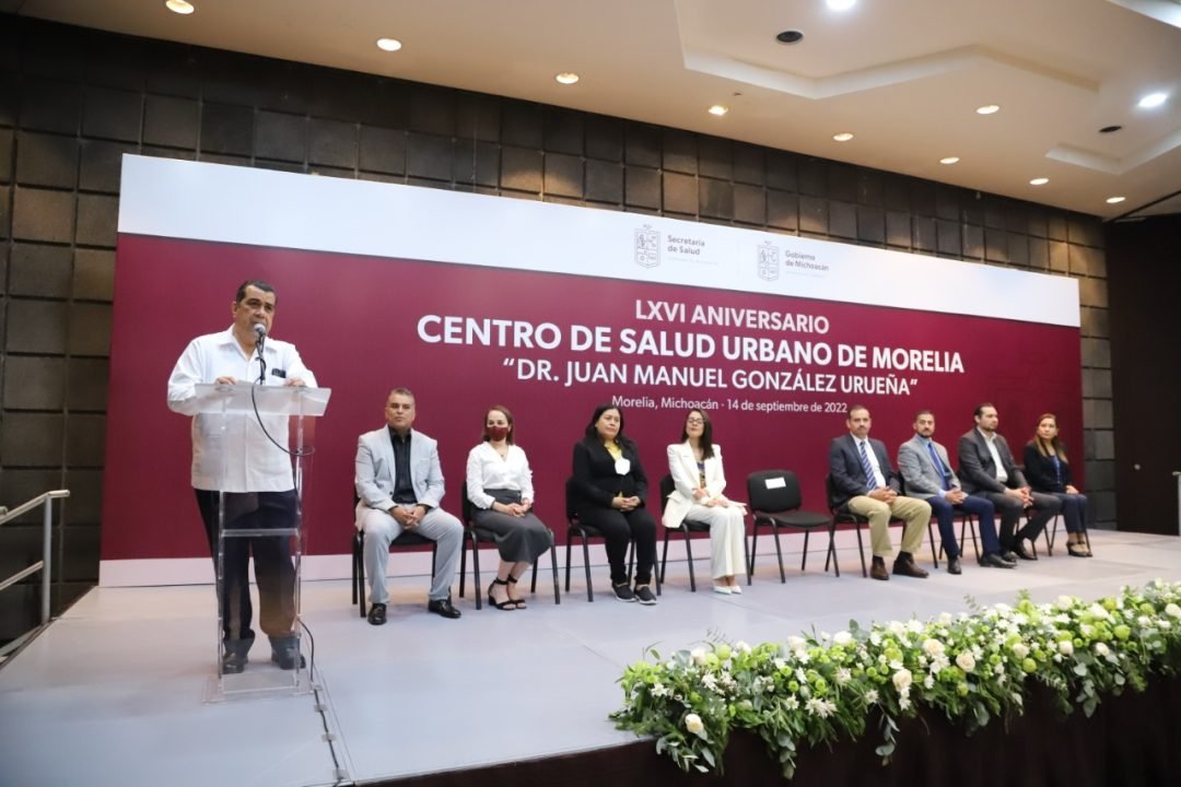 Conmemora SSM LXVI aniversario del Centro de Salud Urbano de Morelia