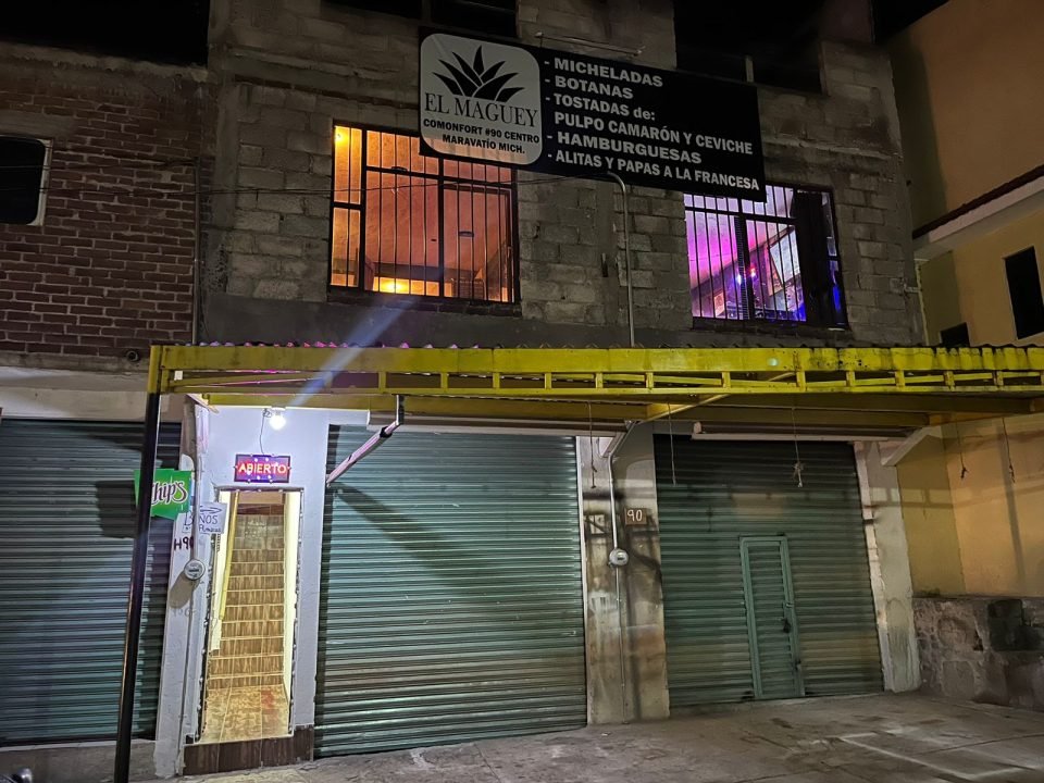 Ataque con armas en el Bar El Maguey dejó un saldo de un muerto y un herido en Maravatio