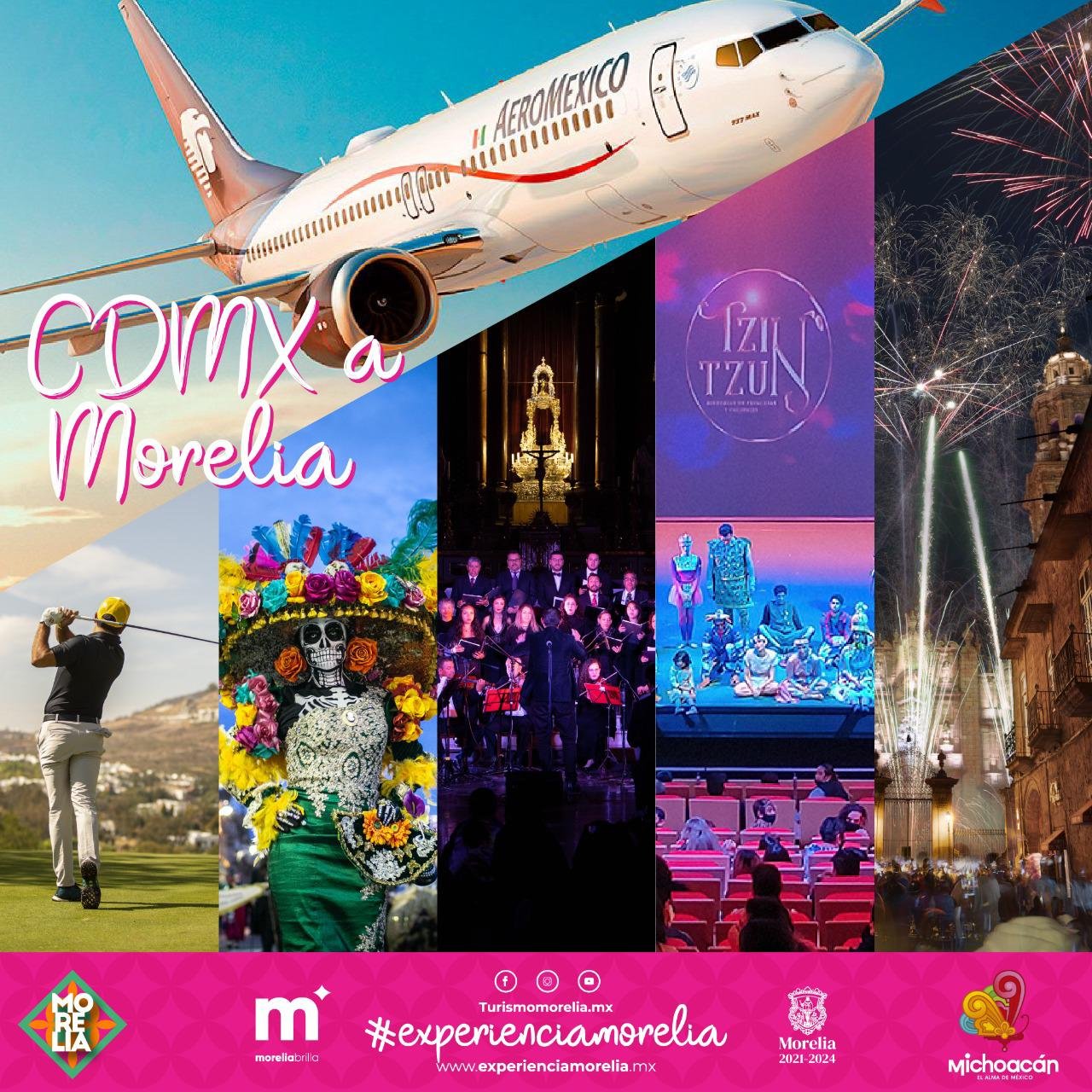 Este 19 de septiembre se abre la ruta Ciudad de México – Morelia