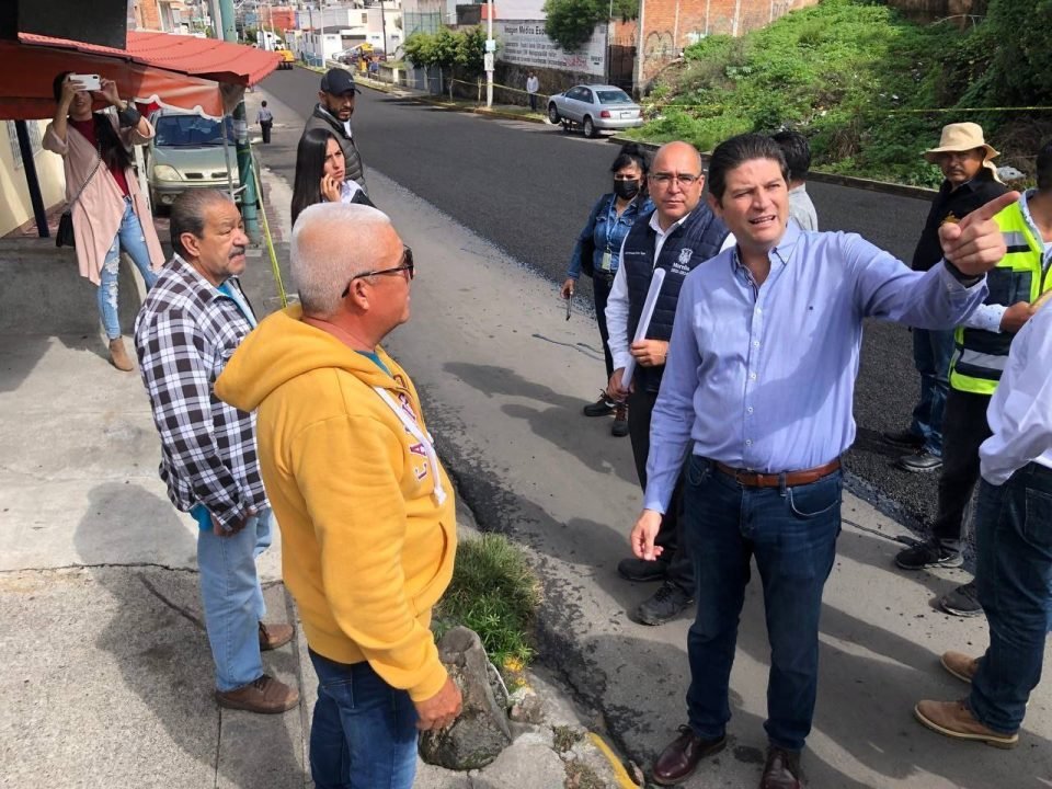 Anuncia Alfonso Martínez 100 obras más para Morelia; serán 250 en próximas semanas