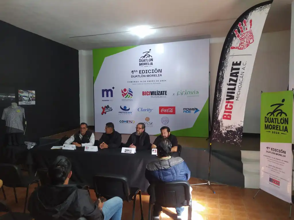 Invitan a participar en el Duatlón Morelia