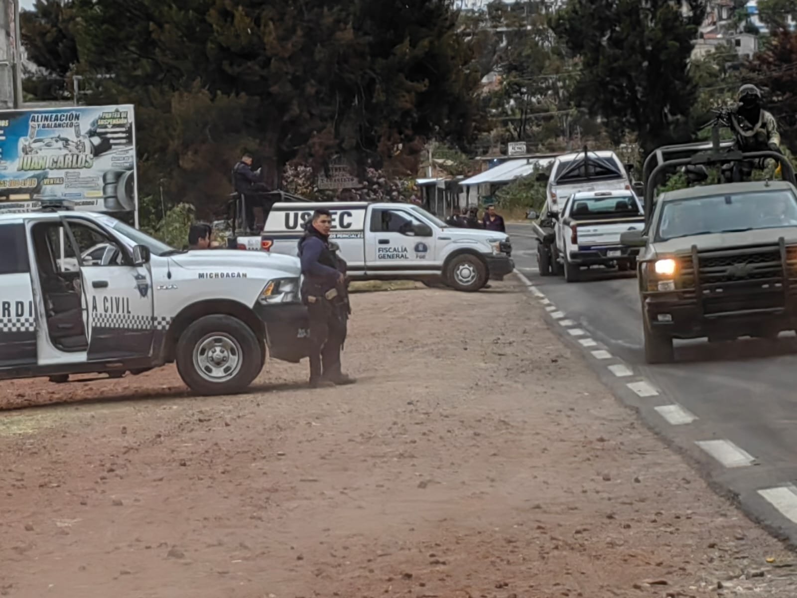 enfrentamiento en zinapécuaro