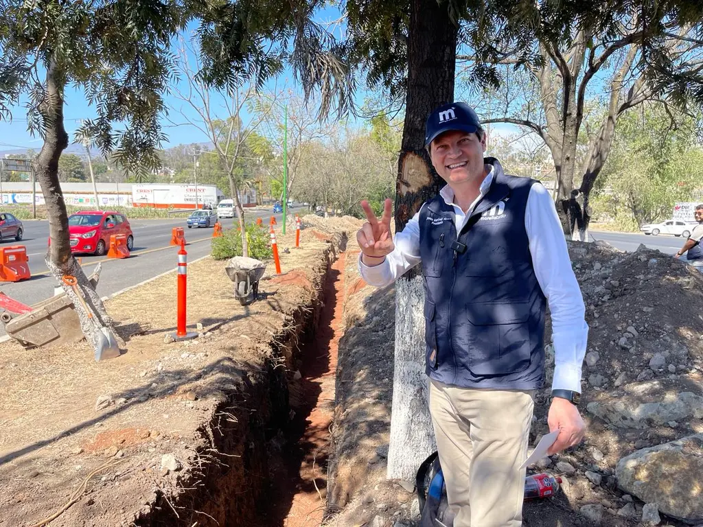 Alfonso Martínez da banderazo a la construcción del Acuáférico de Morelia