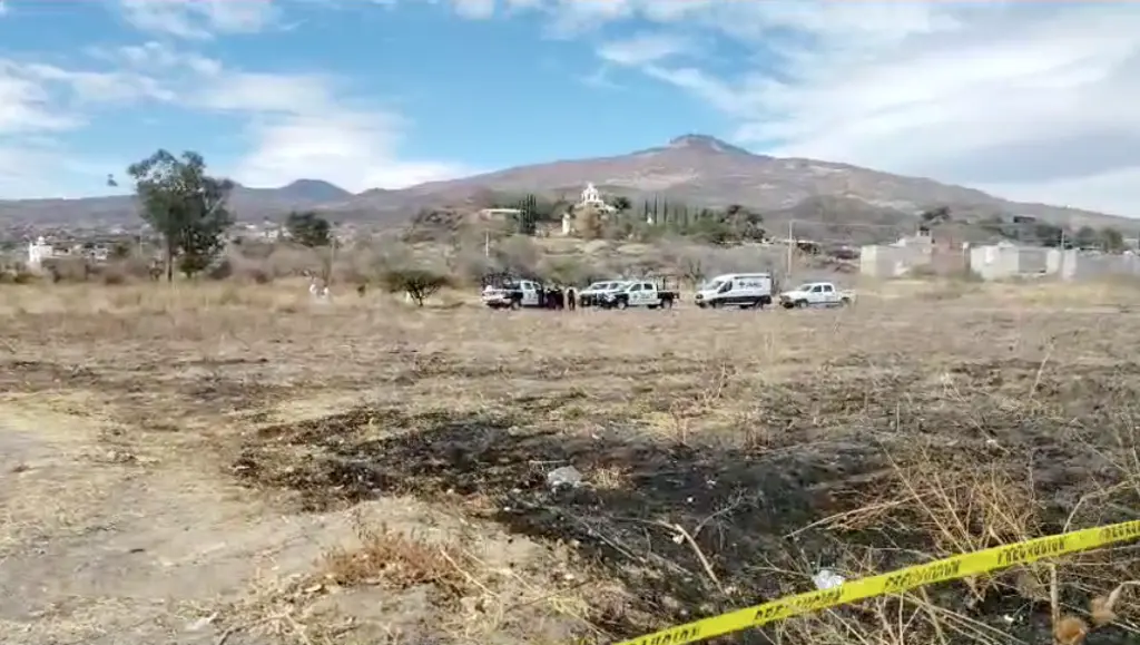 Hallan un cadáver en Valle de los Manantiales