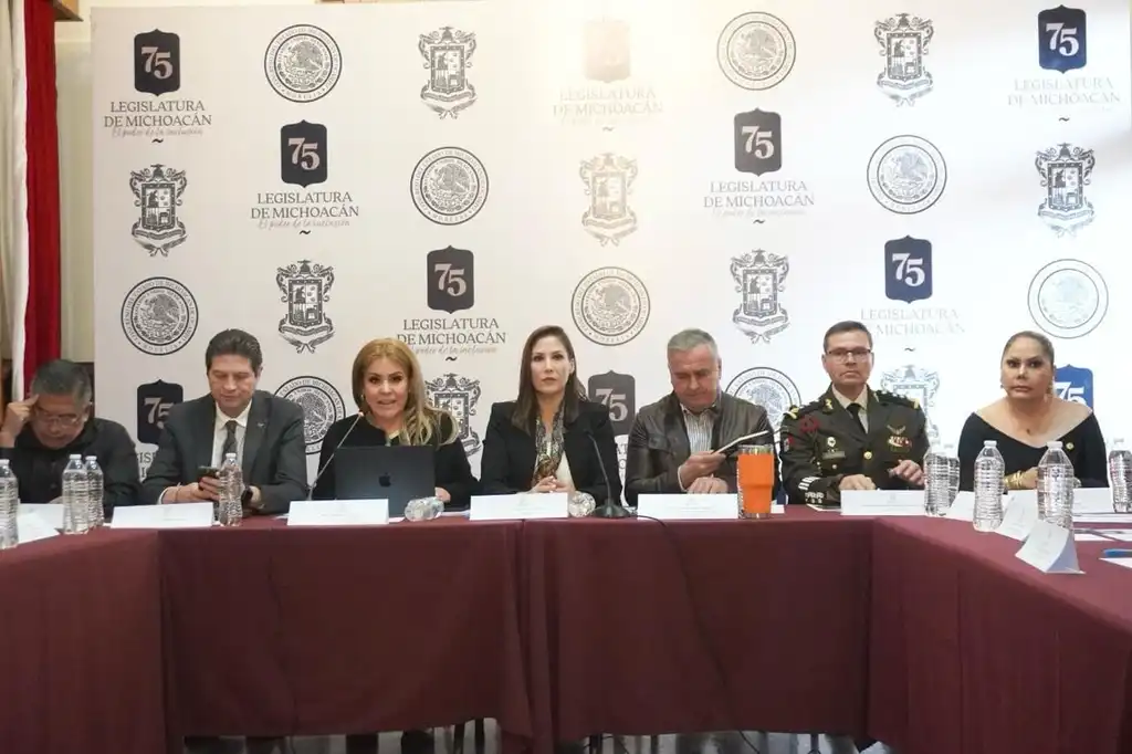 Legisladoras participaron en la Mesa de Seguridad y Justicia de Morelia