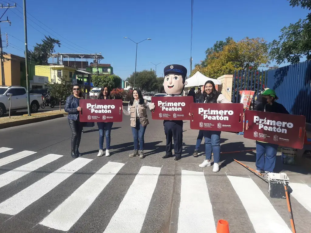 UMSNH y SEDUM mejoran la seguridad peatonal universitaria