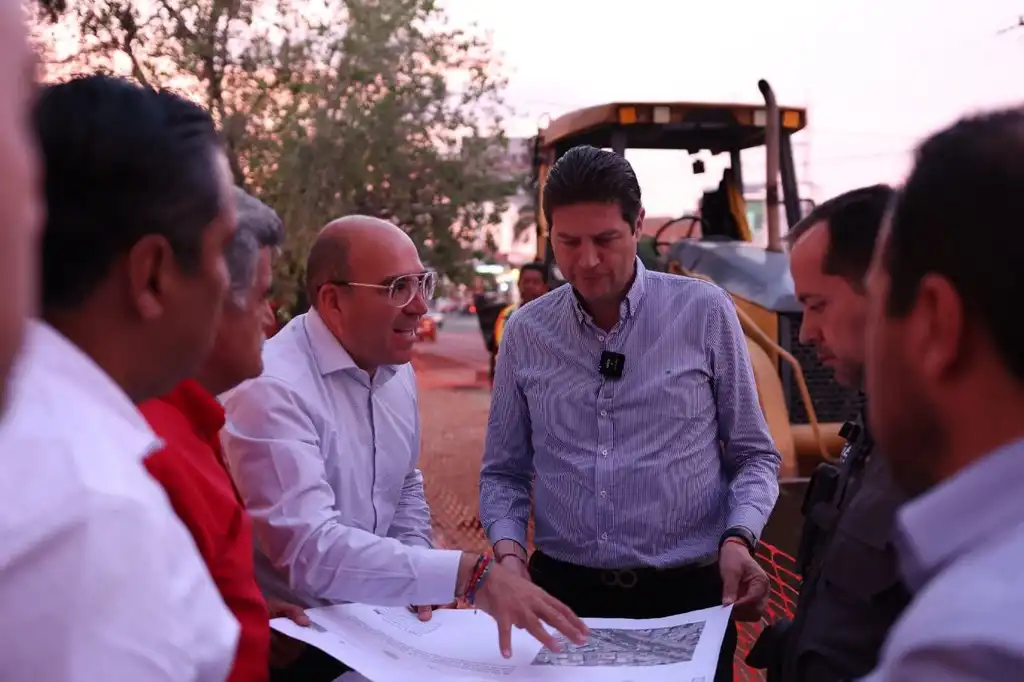 Alcalde supervisó un pozo profundo y la construcción de planta tratadora