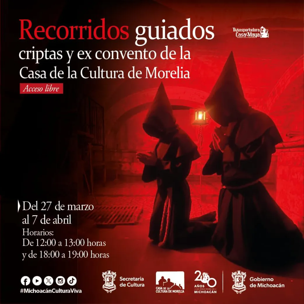 El misterio de las criptas de la Casa de la Cultura de Morelia