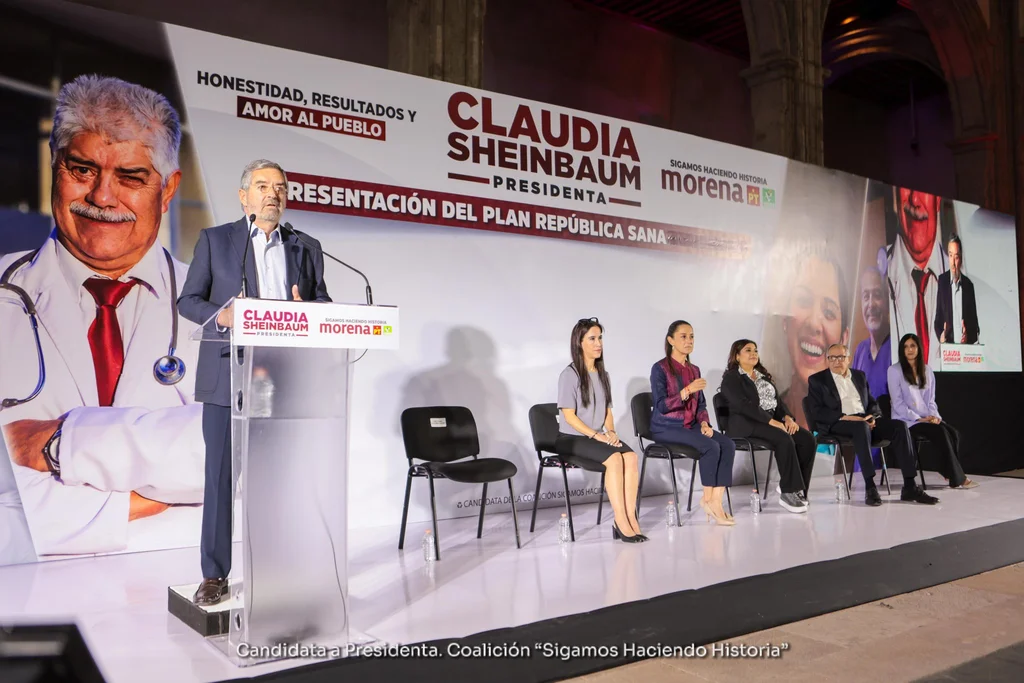 Sheinbaum presentó decálogo de salud "República Sana"