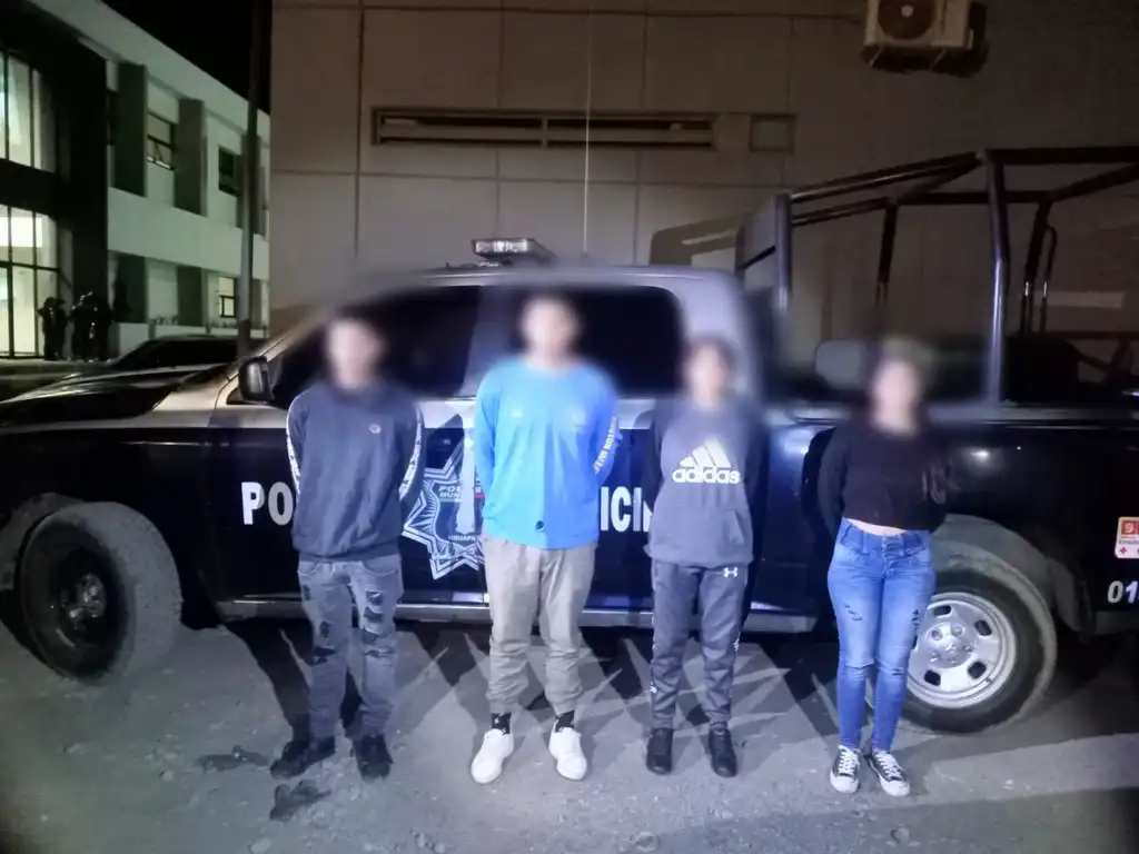 Detienen a adolescentes por querer robar un consultorio, en Uruapan