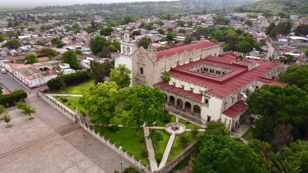 El ex convento de Santa María Magdalena, joya de Cuitzeo