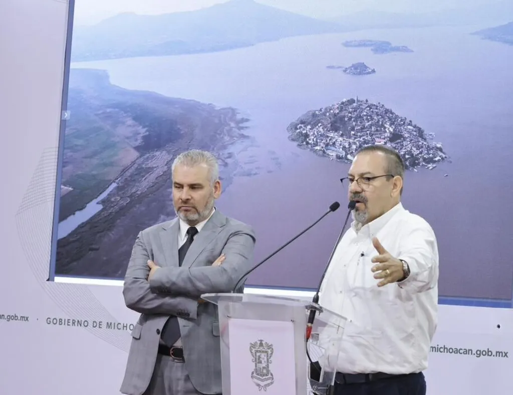 Gobiernos atienden la situación del lago de Pátzcuaro