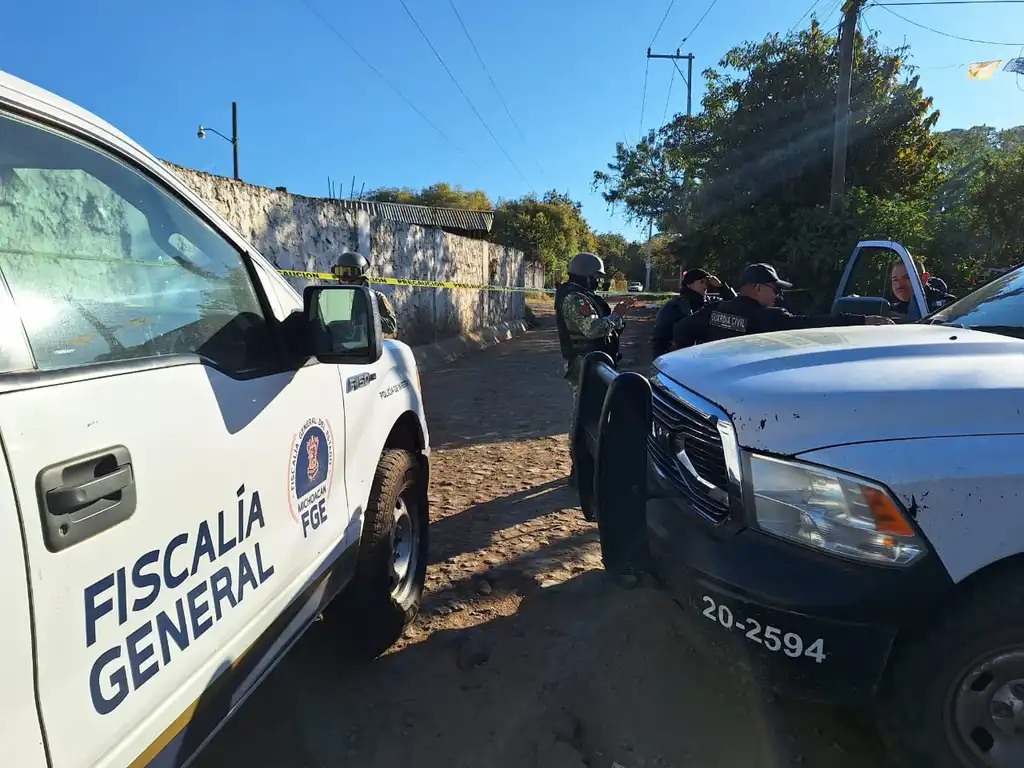 Hallan cadáver baleado en comunidad de Uruapan