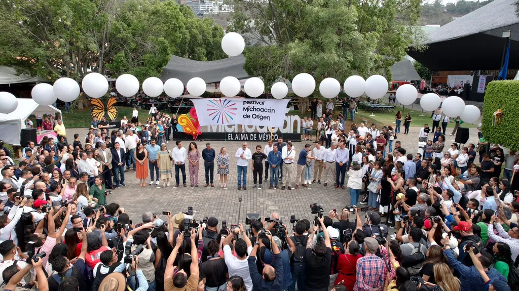 Inauguró Bedolla el Festival Michoacán de Origen, encuentro de traición y cultura
