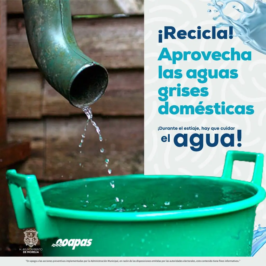 OOAPAS activa campaña para hacer frente al estiaje en Morelia