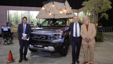 Asiste el gobernador a la presentación de camioneta híbrida BYD en México