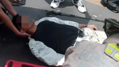 Atienden Policía Morelia y Bomberos una volcadura de la Guardia Nacional