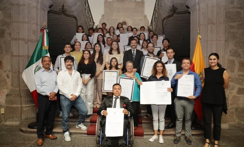 Ayuntamiento de Morelia entregó Reconocimientos al Mérito Juvenil 2024