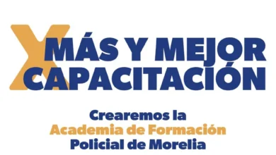 Con Academia Policial, Morelia llegará a 1,200 efectivos