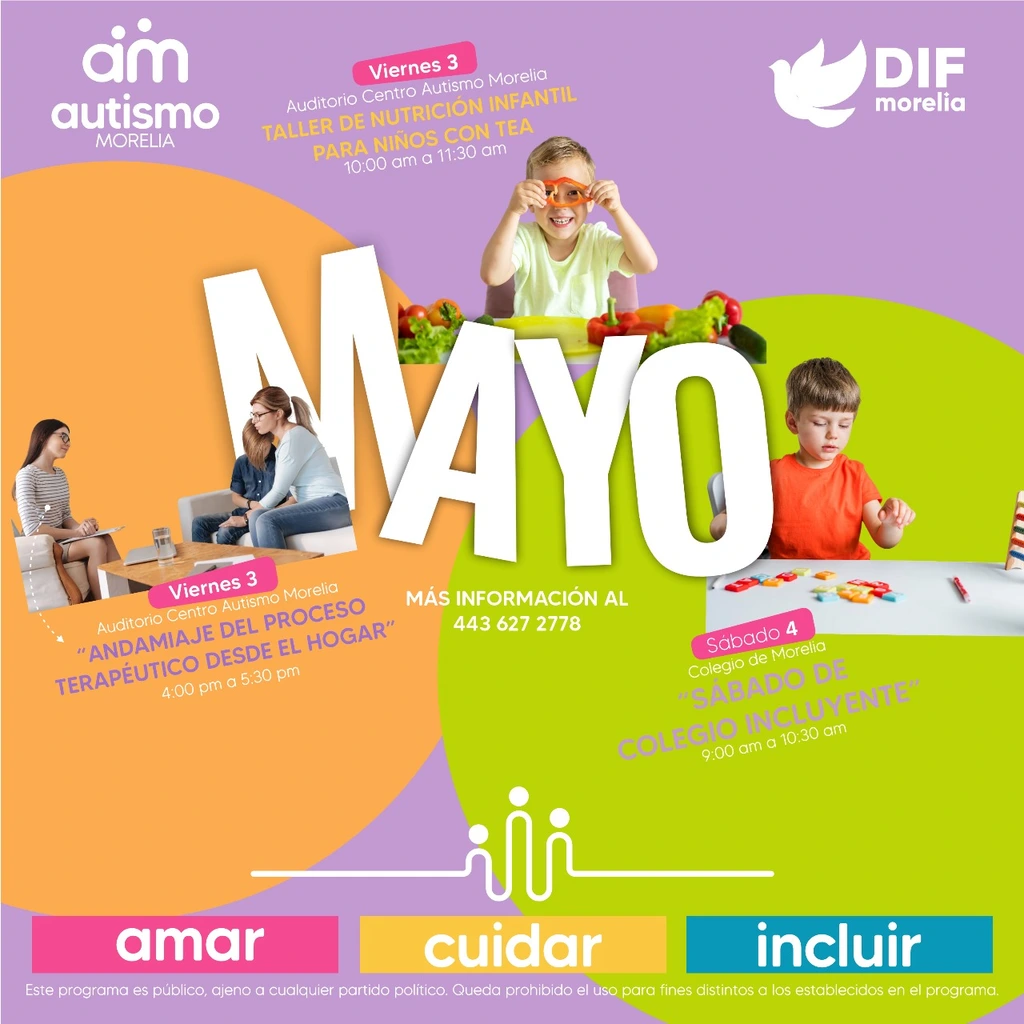 DIF Morelia invita a actividades “Creando Comunidad-Morelia incluyente”