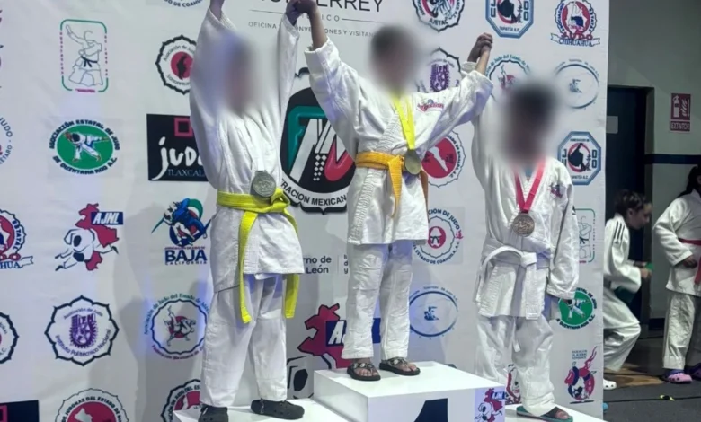 En torneo de judo, niños del DIF Michoacán ganaron ocho medallas