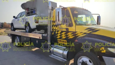La policía moreliana recuperó una camioneta robada