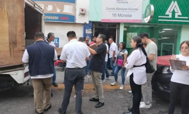 Llegaron a Michoacán las boletas para votaciones del 2 de junio