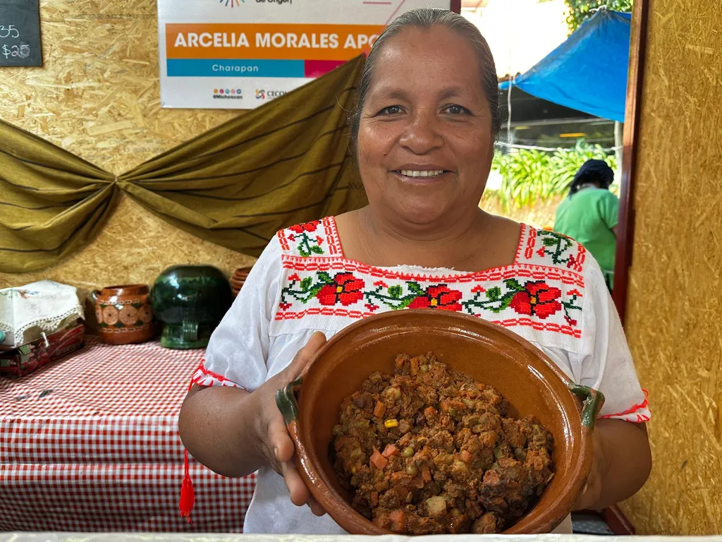 Los sabores tradicionales de Michoacán en el Festival de Origen
