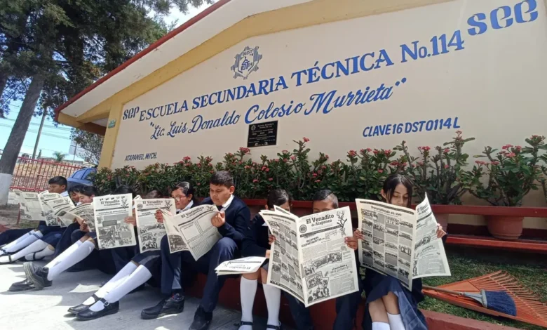 Periódico escolar "El Venadito de Atapaneo" trasciende fronteras