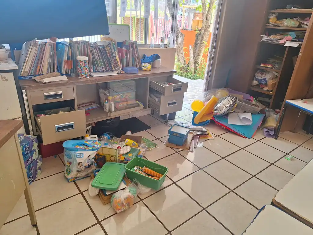 Por décima ocasión, un kinder es robado por ladrones