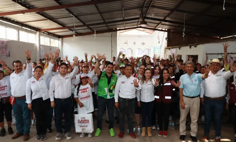 Recorre Neto Núñez el Distrito 8 Morelia en busca del voto