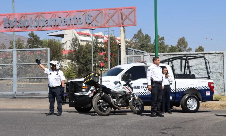 Ya preparado, dispositivo de seguridad vial para el concierto de Alejandro Sanz