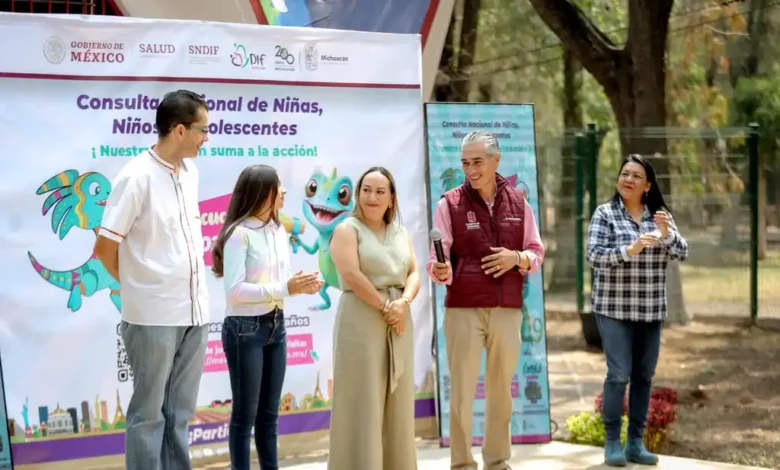 Arranca en Michoacán la "Consulta Nacional ¿Me Escuchas? 2024"