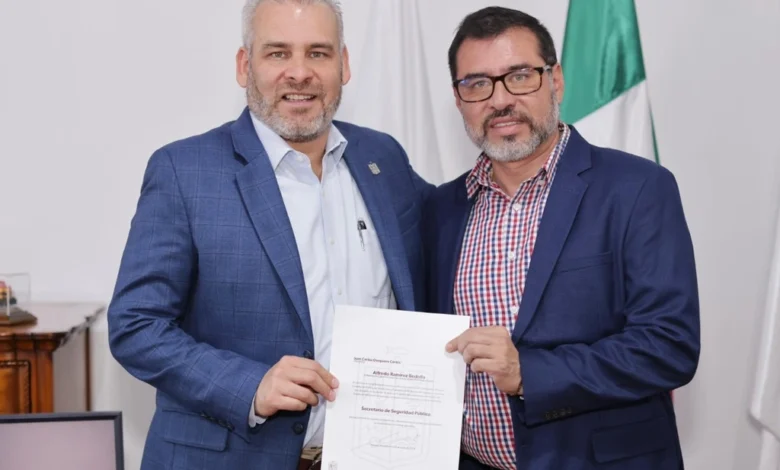 Bedolla designa a Juan Carlos Oseguera como secretario de Seguridad Pública