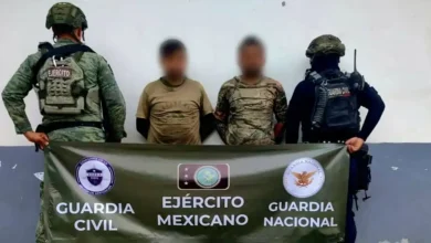 Detienen a dos colombianos con armamento en Buenavista