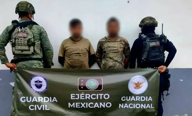 Detienen a dos colombianos con armamento en Buenavista