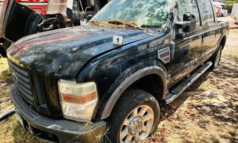 Hallaron vehículos remarcados en Cointzio