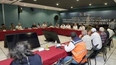 Instruye Bedolla crear proyecto para mejorar uso del agua en distrito de riego de Pátzcuaro
