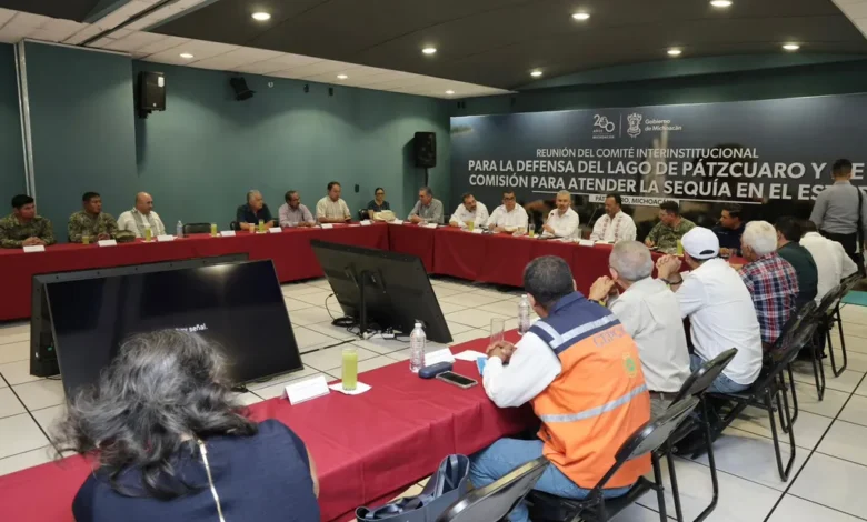 Instruye Bedolla crear proyecto para mejorar uso del agua en distrito de riego de Pátzcuaro