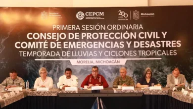 Michoacán está preparado para la temporada de lluvias y ciclones