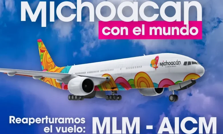 Regresa el vuelo del AICM de Aeroméxico a Morelia