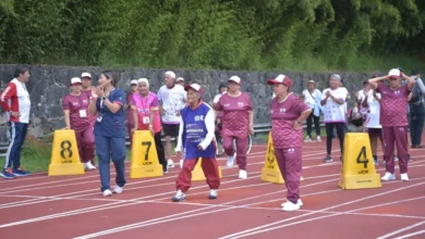 Abuelitos michoacanos se alistan para las Olimpiadas de Oro del DIF
